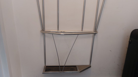 Image 1 of Wandgarderobe Aluminium poliert