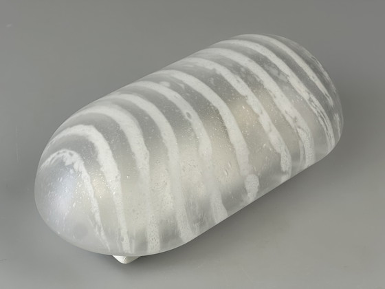 Image 1 of 60s 70s wandlamp Peill & Putzler Duitsland glas & metaal space age design