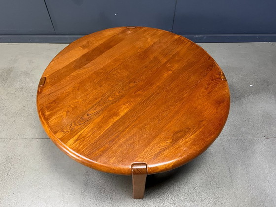 Image 1 of Tavolino da caffè scandinavo in teak massello di metà secolo, anni '70