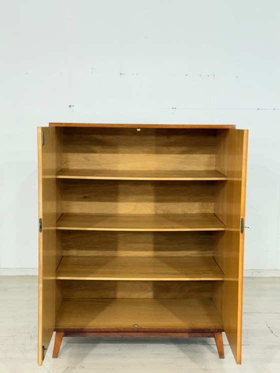 Image 1 of Vintage Mid-Century Linen Cabinet / Cupboard / Shoe Cabinet / Wardrobe