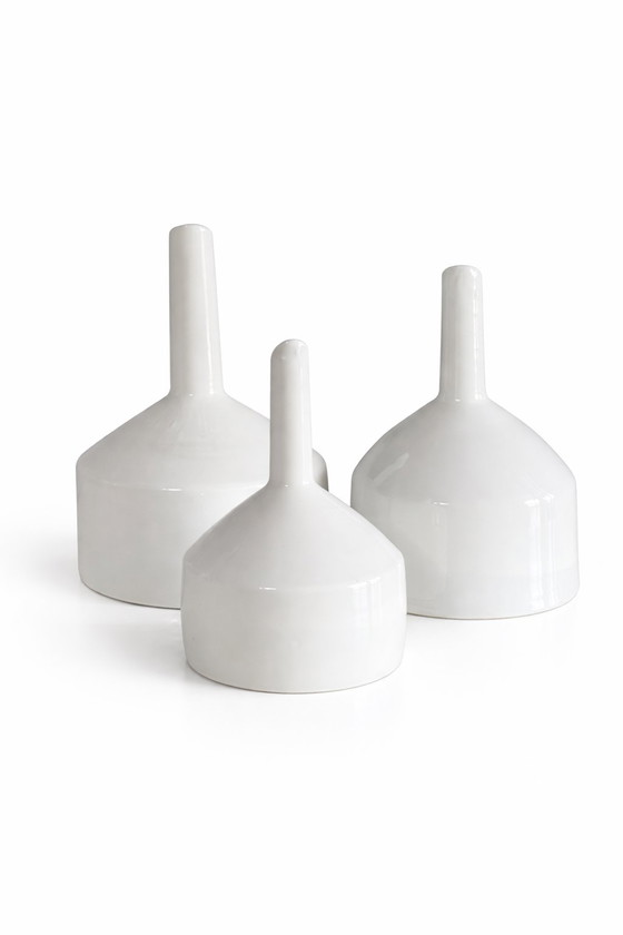 Image 1 of Vintage ceramic design lab funnels 60s/70s
