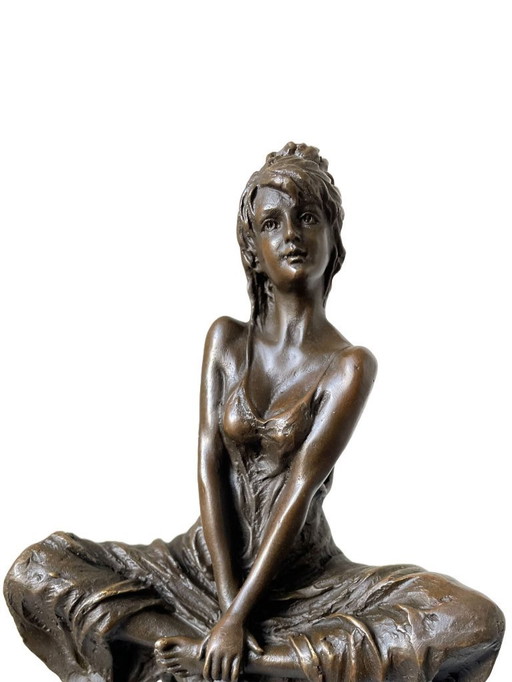  Sculpture en bronze exquise