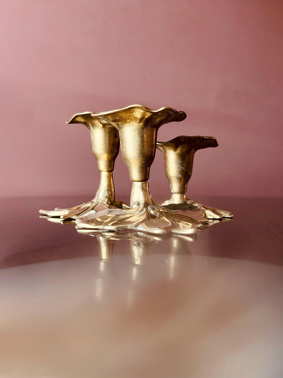 Image 1 of 💛Art Nouveau candlestick 💛