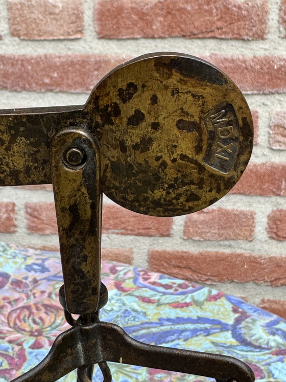 Image 1 of ⚖️ Tuscan Brass Scale | Italy | 1930–1940