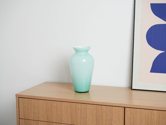 Image 1 of Vaso in vetro, design italiano, anni '70, prodotto in Italia