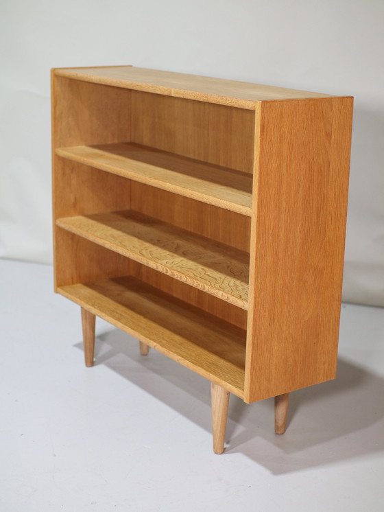 Image 1 of Bookcase Oak Danish 1960s Vintage