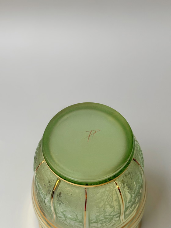 Image 1 of Vetro di Booms - Art Déco - Vaso " RUBY "