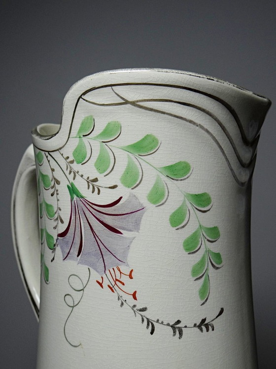 Image 1 of Large antique earthenware wash jug from Hamage Moulin des Loups