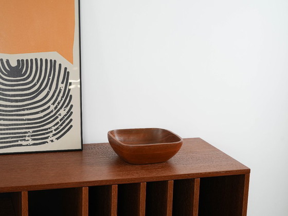Image 1 of Bol en teck, design danois, années 1960, fabriqué au Danemark