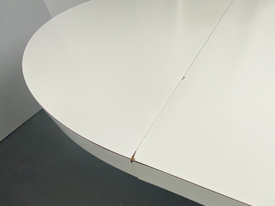 Image 1 of Witte eettafel verlengbaar tot 358cm, Duitsland, 70Er