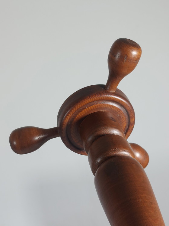 Image 1 of Portafiori vintage in legno contorto, anni '50