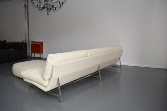 Sofá de diseño exclusivo Fritz Hansen Piero Lissoni PL 113 – Sofás de 3 plazas, Metal (photo 4 of 12)
