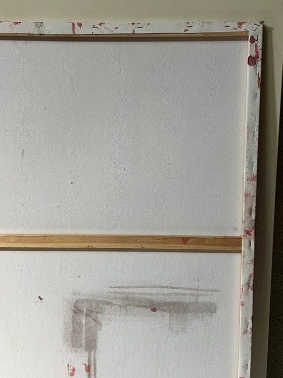 Image 1 of Lienzo de pintura acrílica abstracta contemporánea - 80x65cm