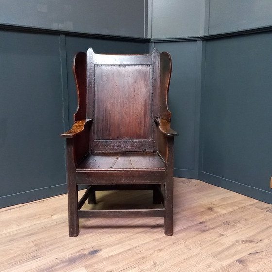 Image 1 of Fauteuil, chaise de berger, chaise d'agneau.