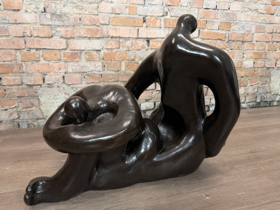 Image 1 of Sculpture abstraite moderniste