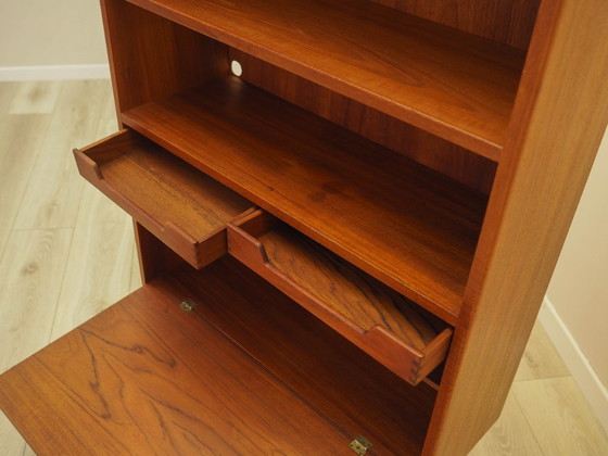 Image 1 of Teakhouten boekenkast, Deens design, jaren 70, gemaakt in Denemarken.