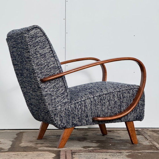 Image 1 of Coppia di poltrone Jindřich Halabala tipo C per UP Závody, anni '30 — Art Déco cecoslovacco