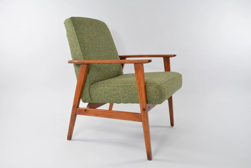 FOX fauteuil in gemêleerd groen