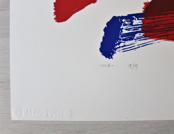 Image 1 of Gerrit Westerveld - Litografia - Edizione di 15 - firmata - numerata - (73 x 55 cm)