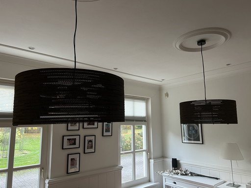 Lampes suspendues tambour Graypants (2 pièces)