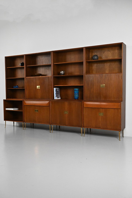 Image 1 of Italiaanse modulaire boekenkast