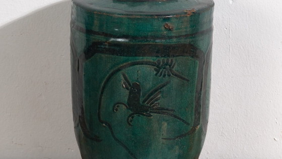 Antike glasierte Vase (ca. 1820) #36 – Vasen (photo 3 of 40)