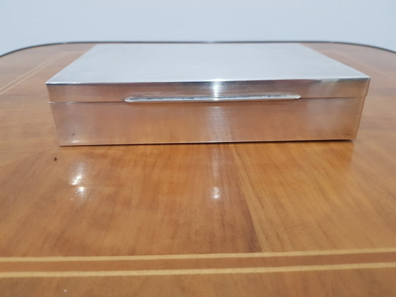 Silver Cigar Box in 925 Silver – Decorative Objects (photo 2 of 8)