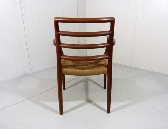 Image 1 of Sedia da ufficio in teak di Niels Otto Møller, Danimarca