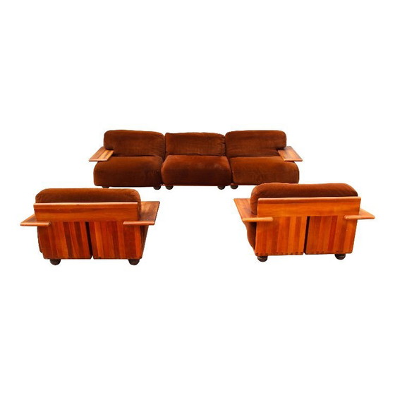 Image 1 of three-seater Piana sofa by Mario Bellini for Cassina, 1970