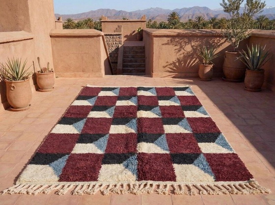 Image 1 of Authentiek traditioneel handgemaakt Berberkleed, 150/250 cm