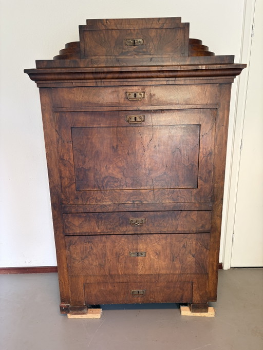 Secrétaire Art Déco. Antiquités – bureau, Wood