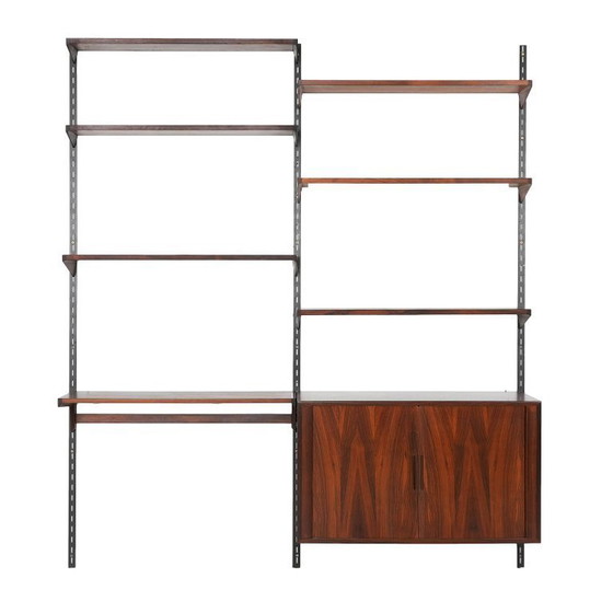 Image 1 of Scaffale in palissandro, design danese, anni '60, designer: Kai Kristiansen, produttore: FM Møbler