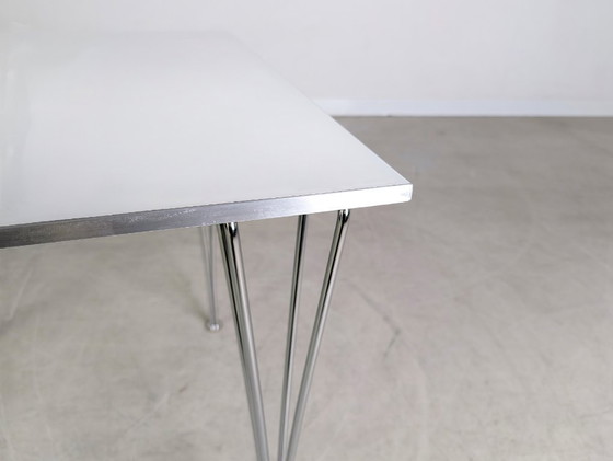 Image 1 of 4x Original Fritz Hansen dining table Piet Hein design, square