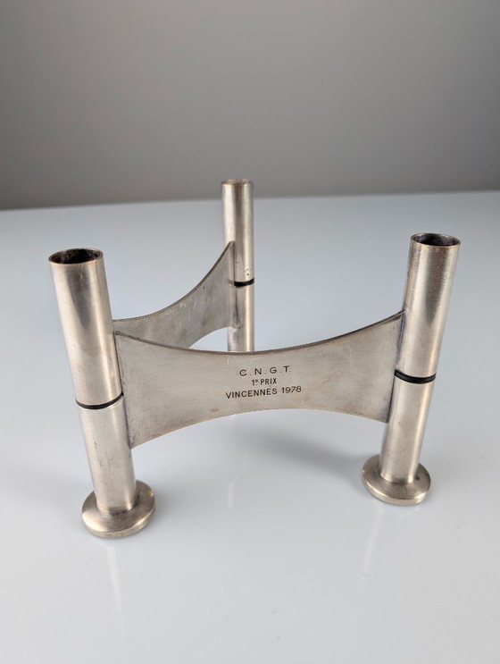 Image 1 of Premio Tennis CNGT 1978: Candeliere placcato argento Tallon Ravinet d'Enfert