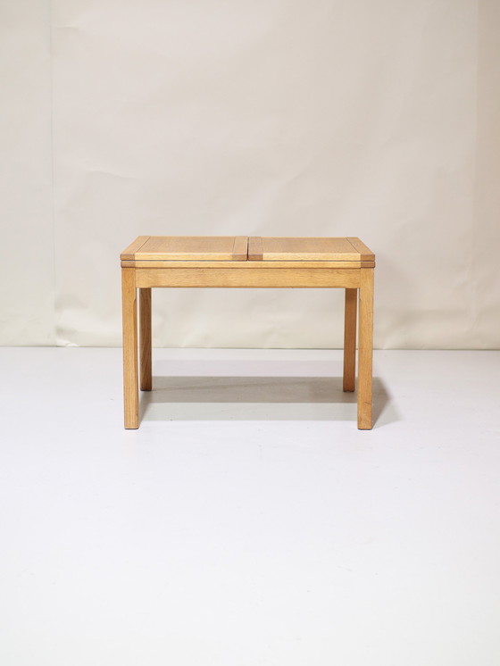 Image 1 of Folding Coffee Table Oak Danish Vintage