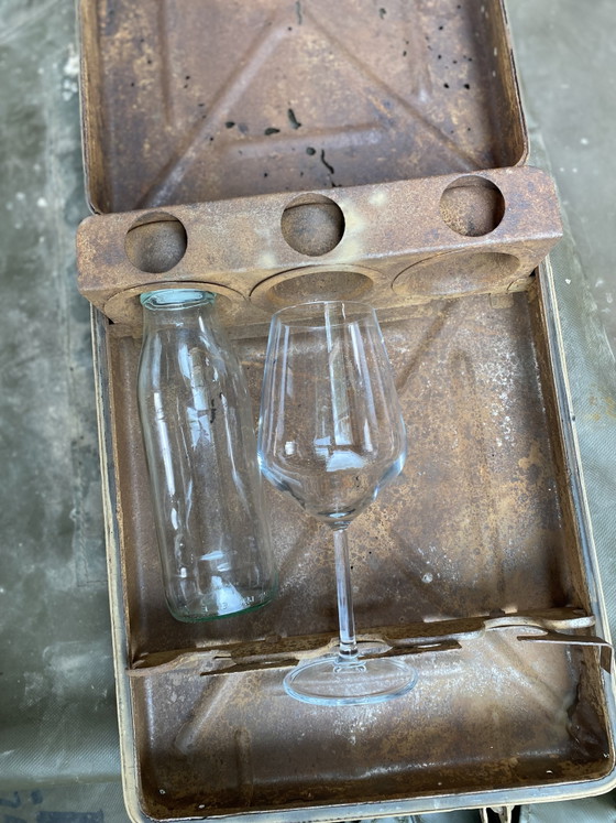 Ammunition Box Wine Crate Stick Grenade – Decorative Objects, Iron, Metal (photo 15 of 16)