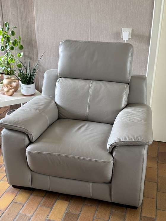 3 Zit Met Relaxs, 2 Zit En 1 Zit Van Weba – Bankstel, Leather (photo 6 of 7)