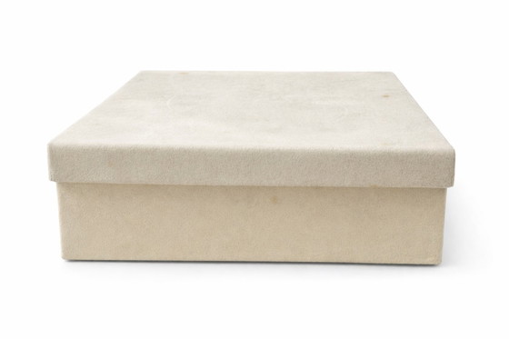 Image 1 of Vintage Sèvres-Style Porcelain Valet Tray / Ashtray – Turquoise & 24kt Gold – 1970s