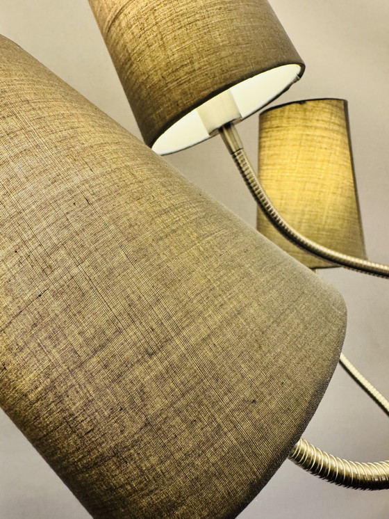 Image 1 of Zijlstra Tiel – Staande Designlamp – 6-arm – RVS – Hotel-Chique