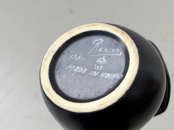 Image 1 of Dutch ceramic vase with handle, 1960s