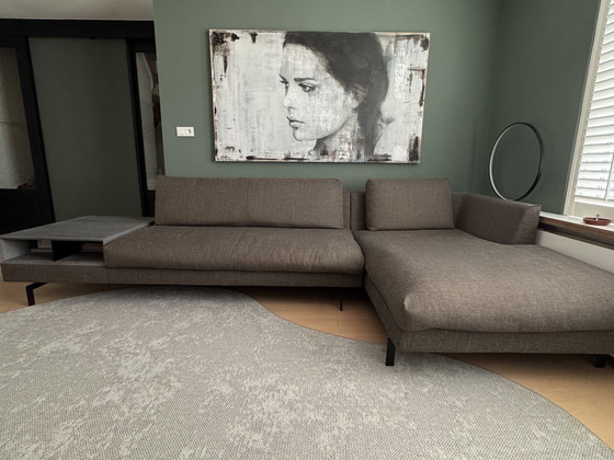 Image 1 of Divano Hofstede Raanhuis con chaise longue e armadio/sidetable