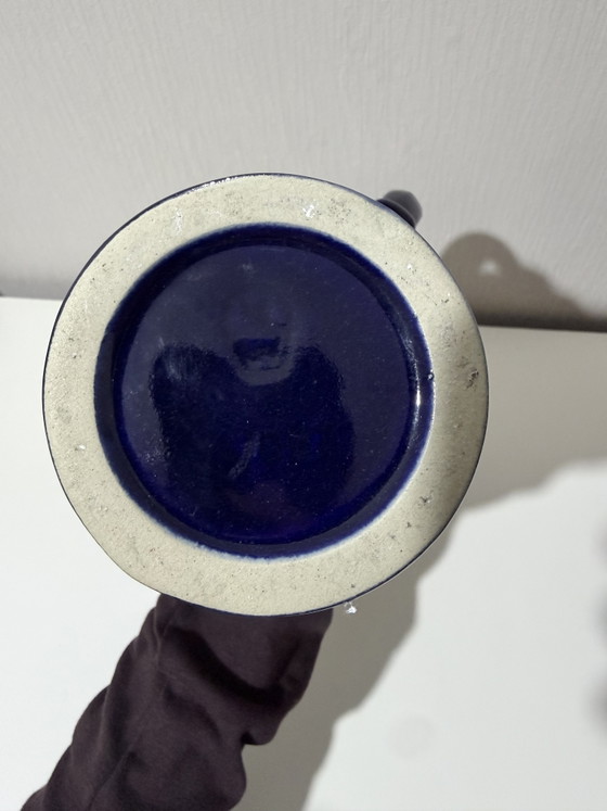 Pichet en céramique – Bleu et blanc – Objets déco, Ceramic (photo 4 of 5)