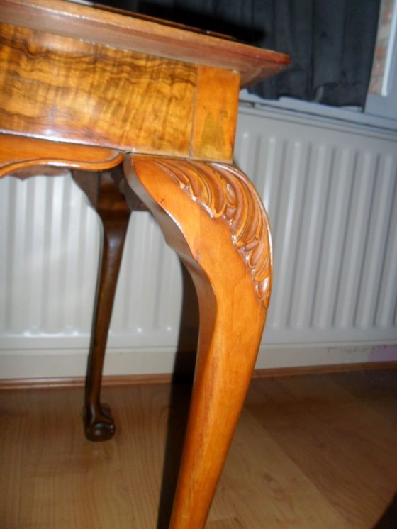 Image 1 of vintage coffee table cherry wood