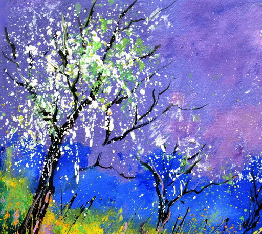 Spring in My Countryside – schilderijen tekeningen, Canvas (photo 2 of 5)