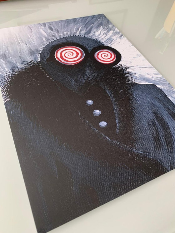 Image 1 of Tim Burton – Pass Delud Charlie – Official Signed Limited Edition Print – 20x30 cm