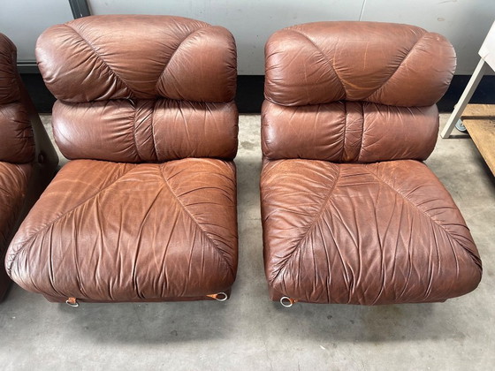 Image 1 of Italiaanse Mid Century Moderne modulaire lounge stoelen-sofa, 1960