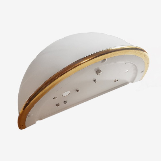 Image 1 of Model 3316 Shell-Shaped Sconce from Glashütte Limburg, 1970s