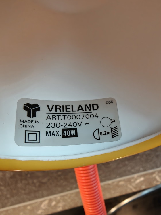 Lampe de bureau col de cygne Memphis Postmoderne Vintage Vrieland – Lampes de lecture, Metal (photo 4 of 9)