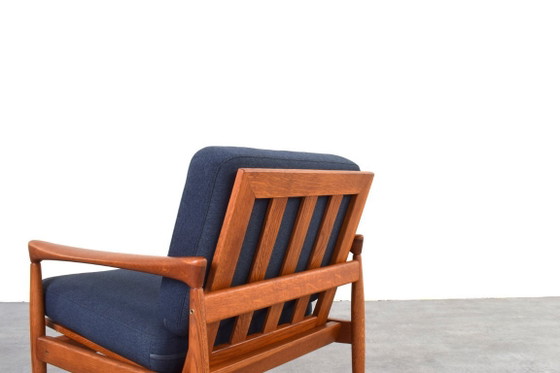 Image 1 of Poltrone Mid-Century Kolding in quercia di Erik Wørts per IKEA, anni '60, set di 2