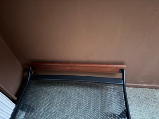 Letto da giorno Vintage Auping Cleopatra – Dick Cordemeijer (80x180) – Letti da giorno, Metal, Wood (photo 3 of 5)